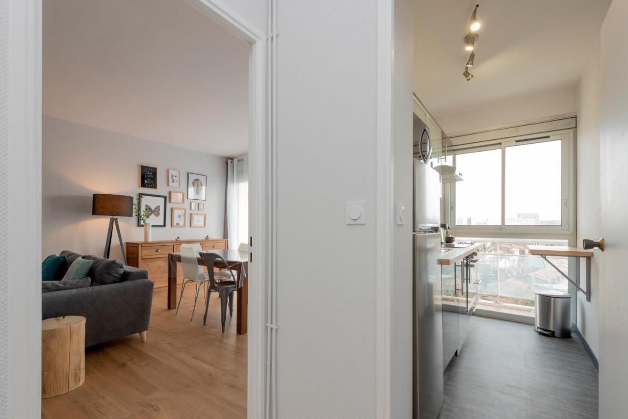 Le St Honore - 7Eme Etage Avec Vue Sur La Ville Toulouse Eksteriør bilde